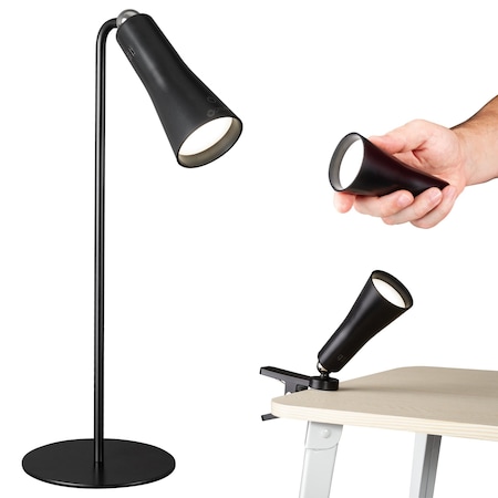 Ottlite Wellness Series Switch 3in1 Rechargeable Task Lamp CSR07G5W-SHPR